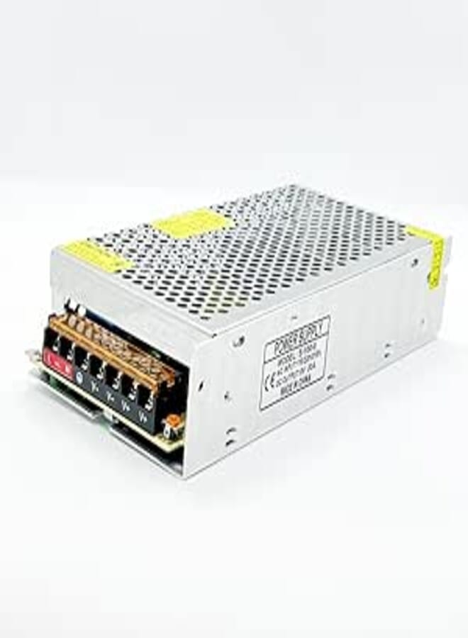 Power Supply 5V 20A Unit S-100-5, 5V 20A DC Output, AC Input 110-220V, Metal Housing